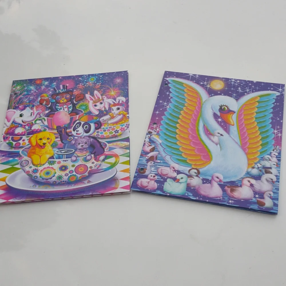 NEW Lisa Frank Folders Lot Of 2